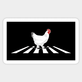 Chicken Crossing Sticker